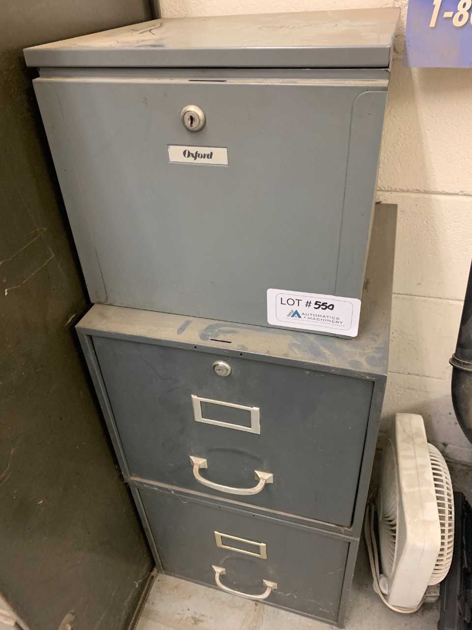 Lock box & Filing Cabinet - PLANT & FACILITY