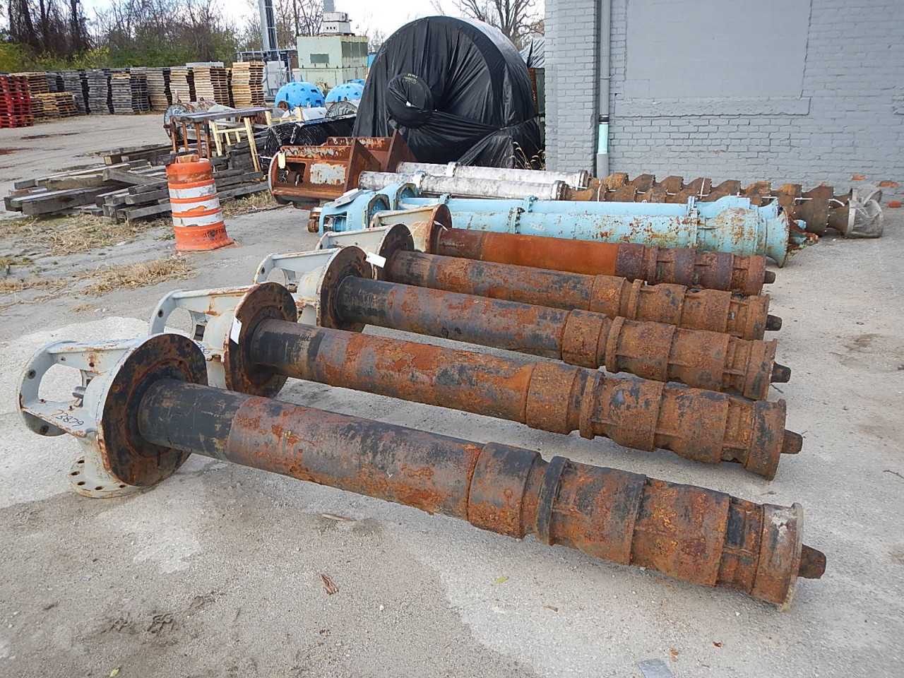 Lot of Vertical Turbine Pumps - PUMPS