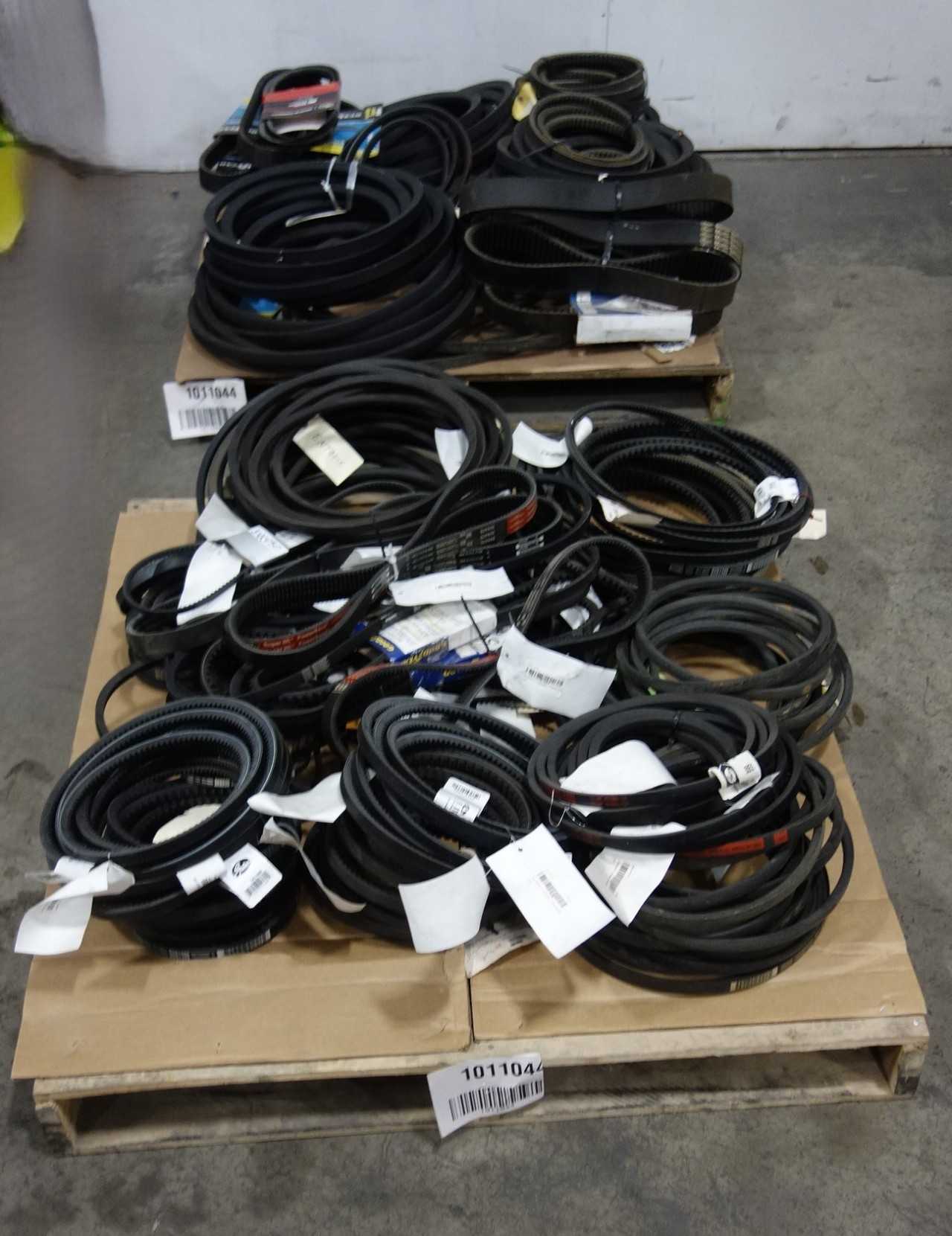 2 PALLETS OF ASSORTED BELTS - BELTS