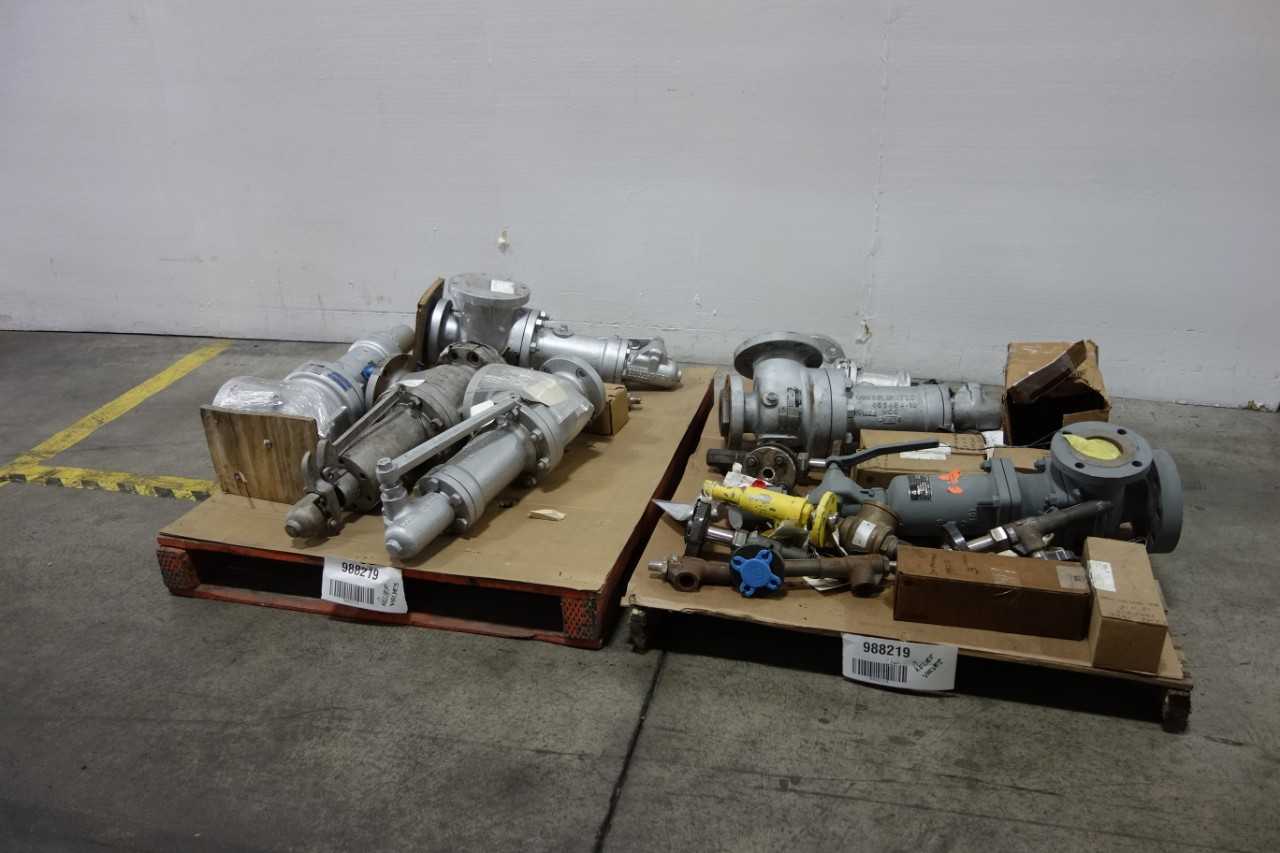 2 PALLETS OF ASSORTED RELIEF VALVES - RELIEF VALVE