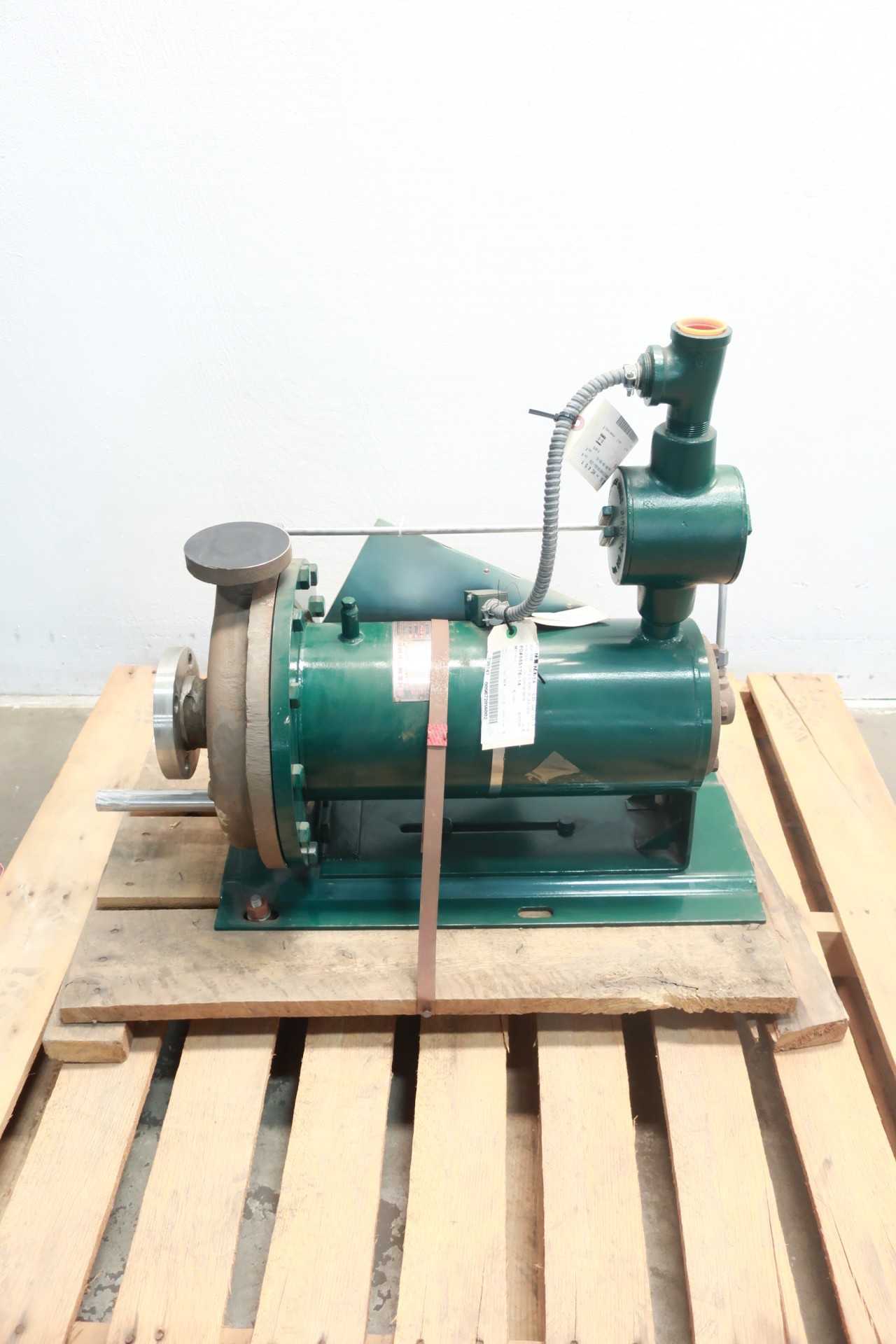 CHEMPUMP GVH-15K-12H-1S SEAL-LESS 2IN 30GPM 320FT 20KW 1IN 460V-AC CENTRIFUGAL PUMP - CENTRIFUGAL PUMP