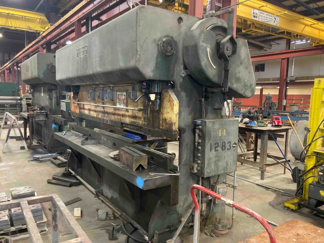 100 Ton x 12’ Wisconsin Press Brake 2 - PRESS BRAKES
