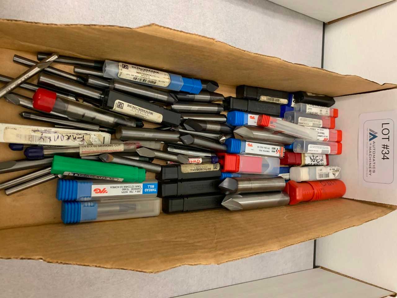 Solid Carbide Chamfer mills – Many new in Box - ELECTRIC POWER TOOLS