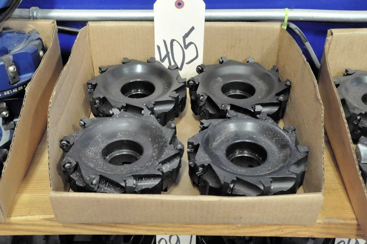Lot-(4) Insert Type Face Cutters in (1) Box - ELECTRIC POWER TOOLS