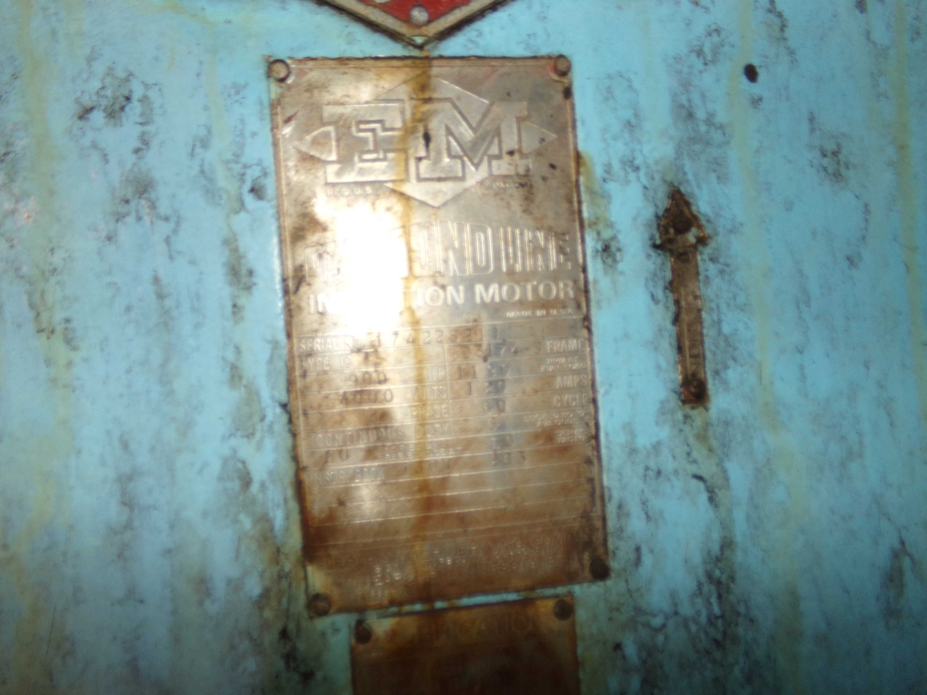 1999 EM IC D3174 INDUCTION MOTOR - ELECTRIC MOTORS