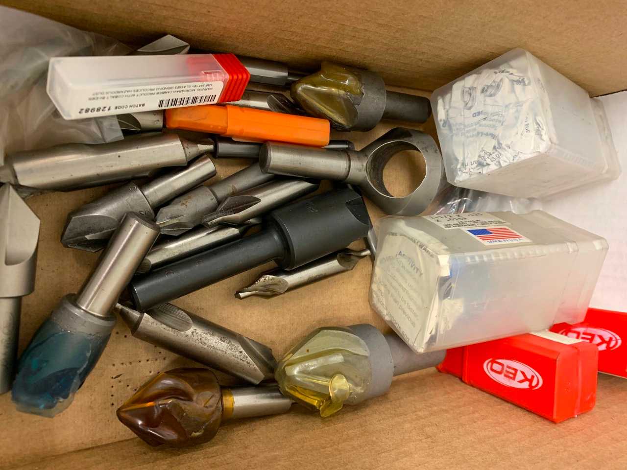 Assorted Chamfer mills - ELECTRIC POWER TOOLS