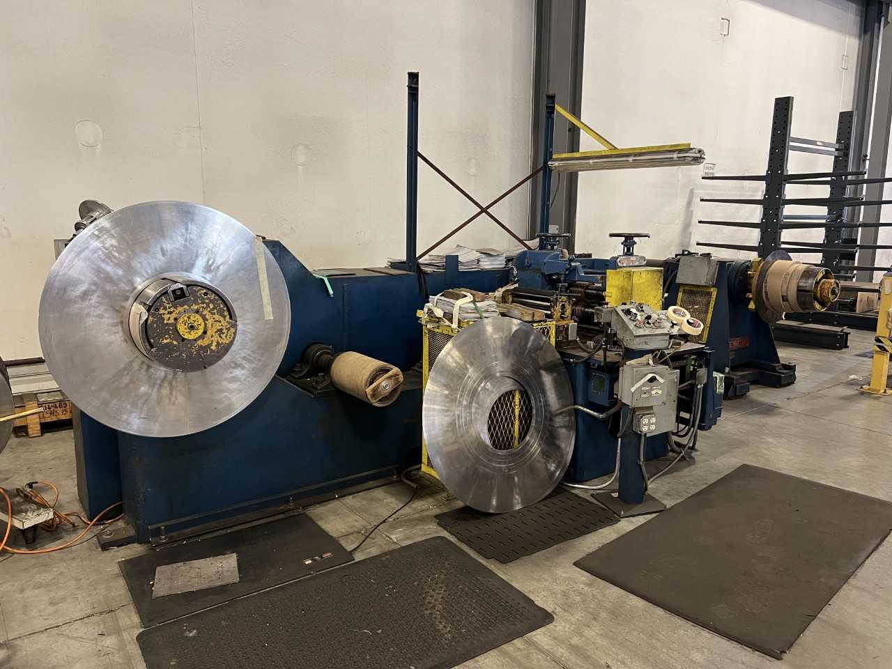 J.Ruesch Machine Spring ELD. N X5535 Slitter 3 Machine - PLANT & FACILITY J.Ruesch Machine Spring ELD. N X5535 Slitter 3 Machine - PLANT & FACILITY