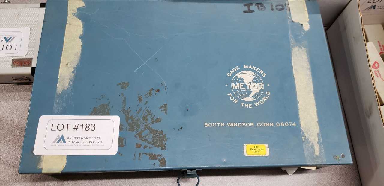 Gage Makers Pin Gage Set - PROCESS EQUIPMENT Gage Makers Pin Gage Set - PROCESS EQUIPMENT