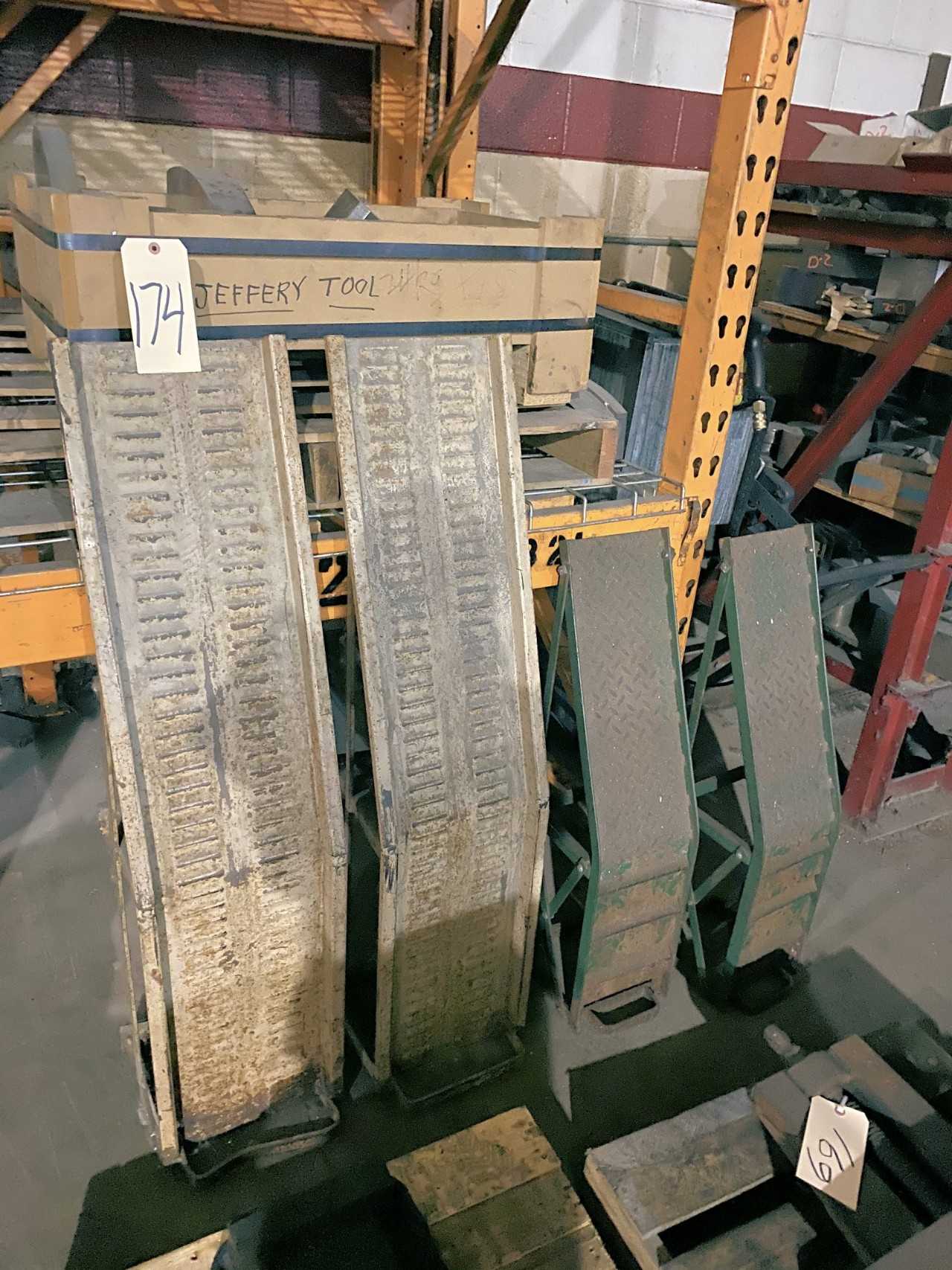 Lot- (2) Pairs of Ramps - INDUSTRIAL PARTS