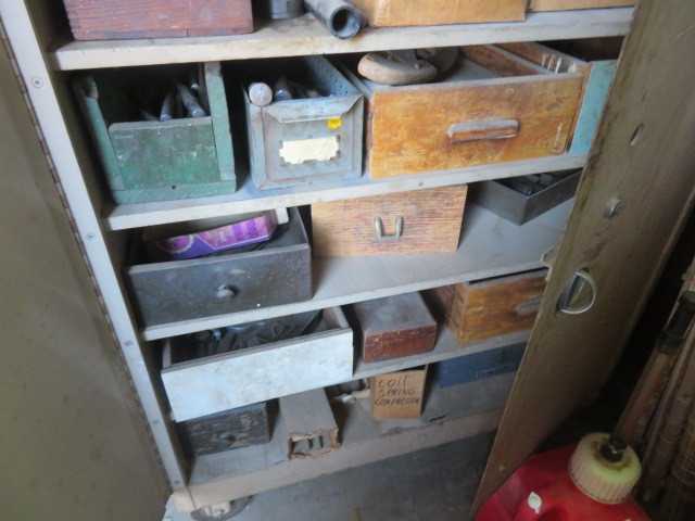 Cabinet and Contents - INDUSTRIAL PARTS