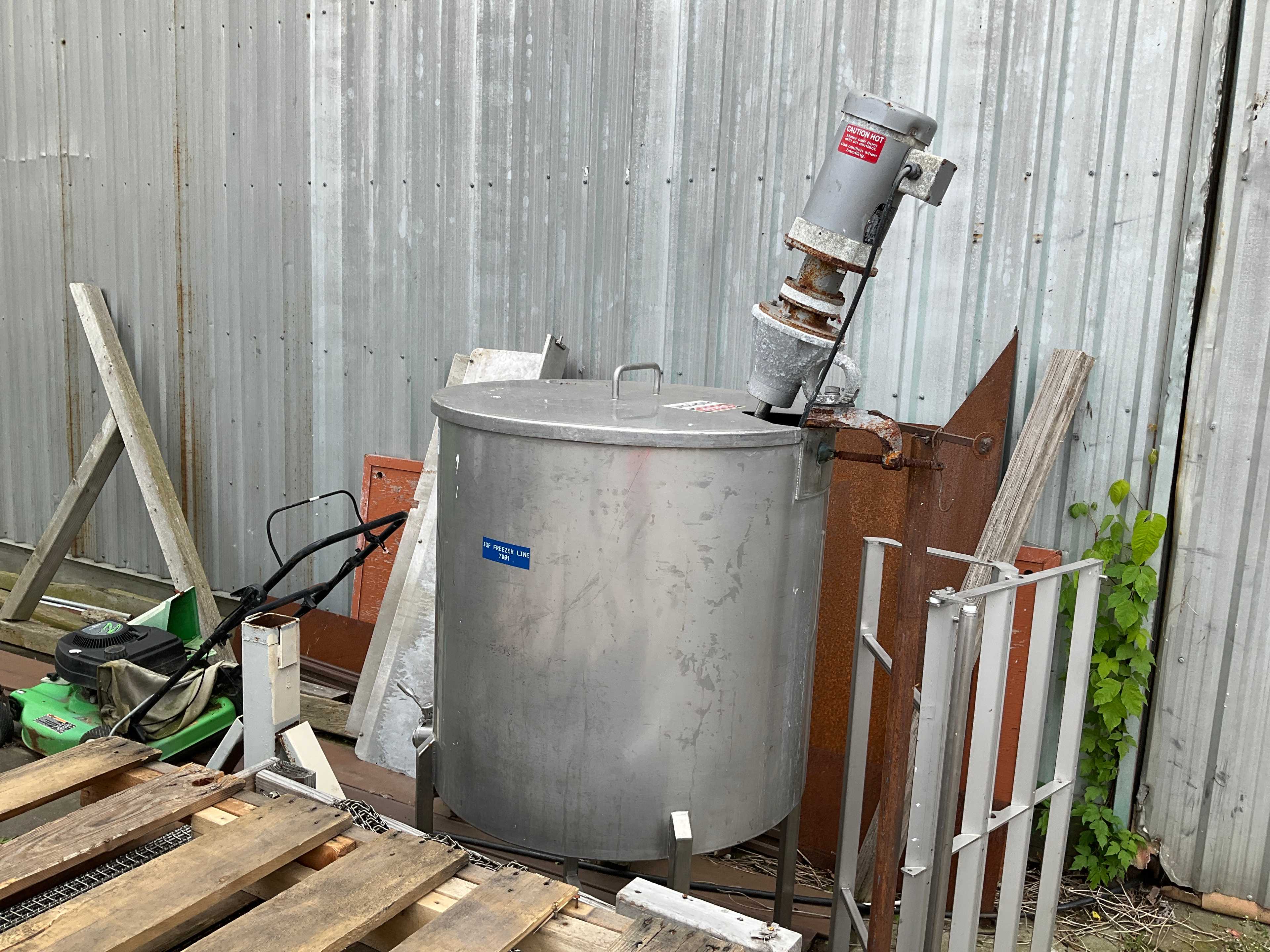 MIXING TANK WITH MOTOR - FOOD MIXERS