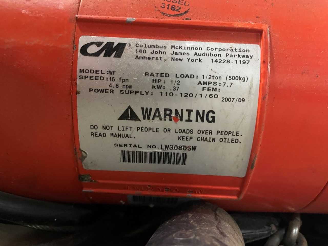 Hoist - LIFTING EQUIPMENT