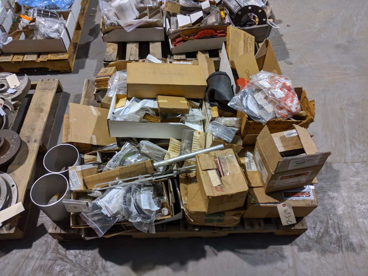 26 PALLETS OF ASSORTED ELECTRICAL, CONTROLS, PUMP PARTS, GEAR REDUCERS - GEAR REDUCERS