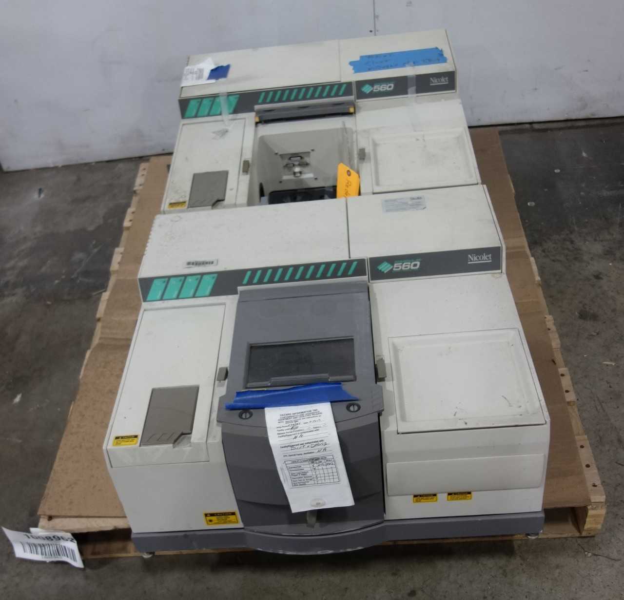 LOT OF 2 NICOLET SPECTROMETERS - LAB & SCIENTIFIC