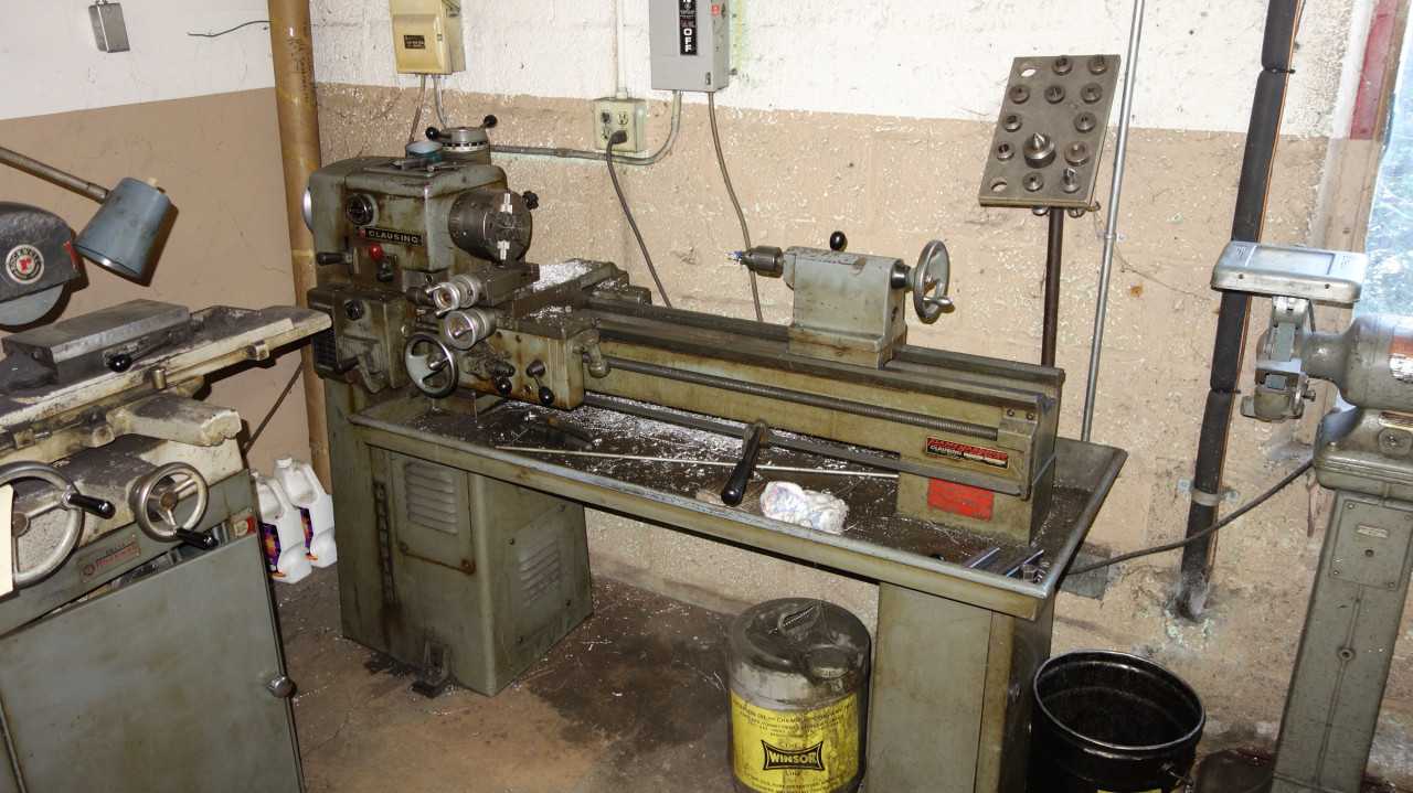 CLAUSING 5914 12X36IN FLAME HARDENED ENGINE LATHE - LATHES