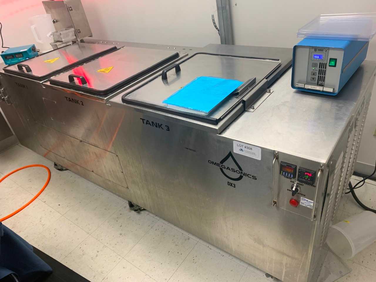 Omegasonics DX3 Ultra Sonic System - PROCESS EQUIPMENT
