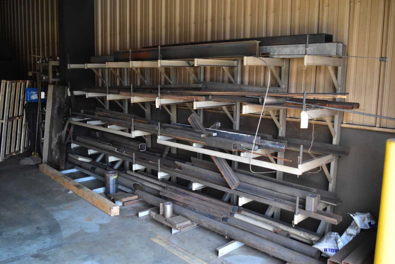 Rack including Miscellaneous Steel inventory - PLANT & FACILITY EQUIPMENT