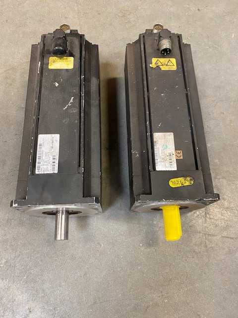 Lot of 2 CONTROL TECHNIQUES DUTYMAX DS 142DUE300CBCAA SERVO MOTORS 380/440V 3000RPM - Used - Bench Tested - SERVO