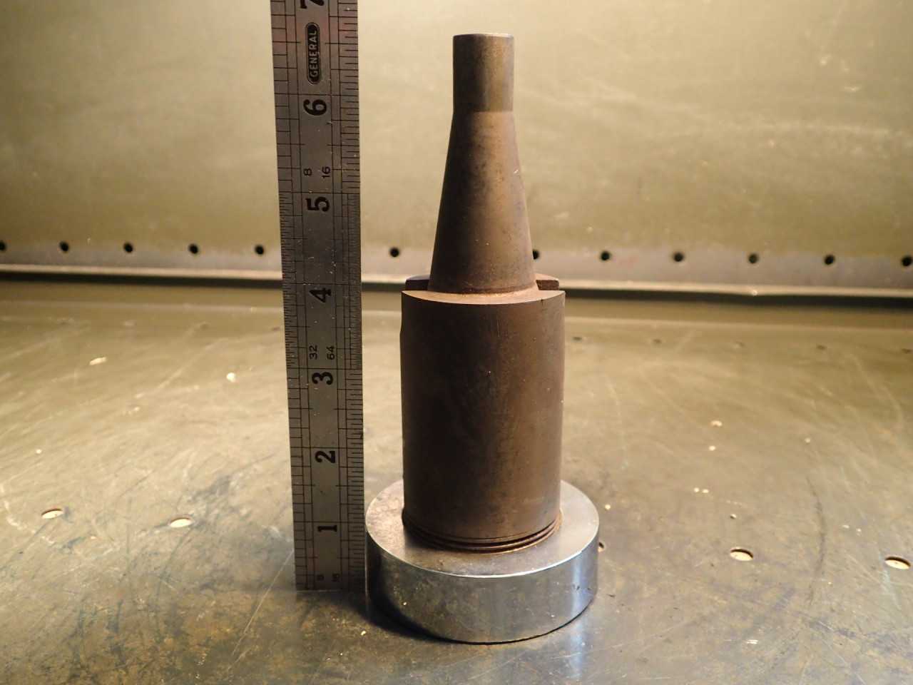 DA-400 Double Angle Collet Chuck: 3-7/8" Projection NMTB-30 Taper Shank - LATHE PARTS