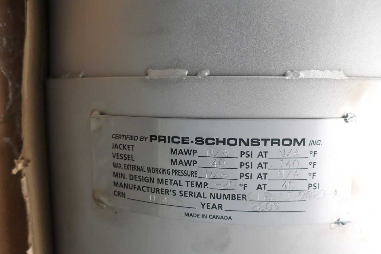 PRICE-SCHONSTROM SIEWAT-9023-A HEAT EXCHANGER