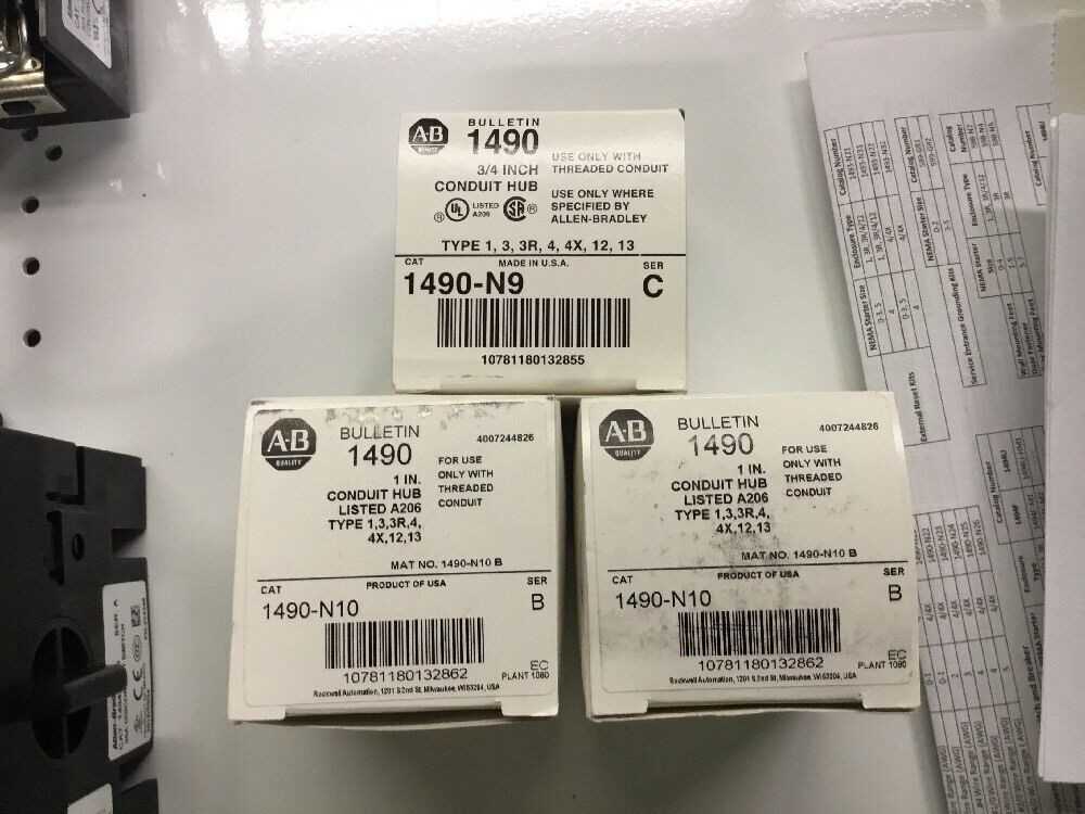 New in Box - ALLEN BRADLEY BULLETIN 506-ACCD-A2F-24R-901 SS Combo Reversing Starter With Disconnect - ELECTRICAL COMPONENTS