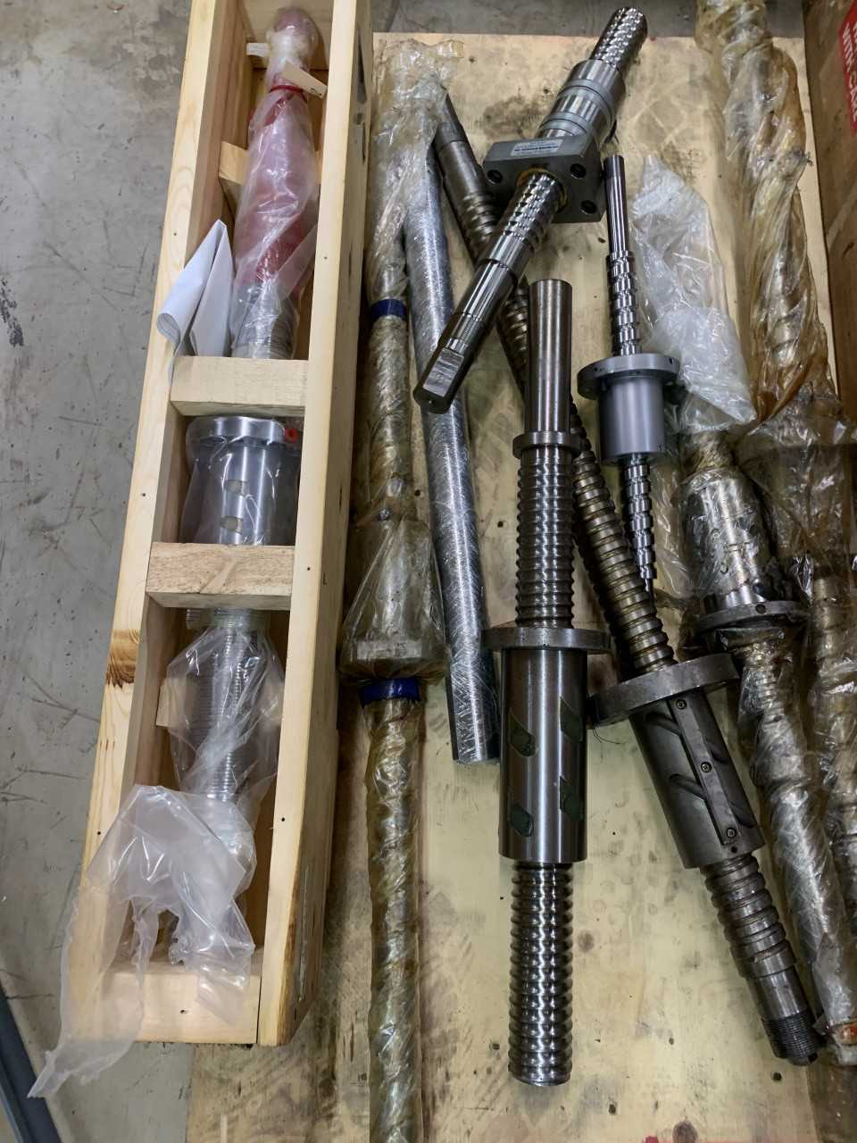 PALLET OF NEW BALL SCREW BEARING ASSEMBLY'S - BEARINGS