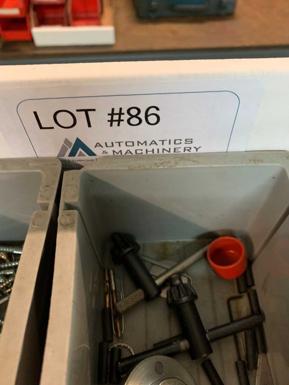 Assorted Hardware and Chuck Keys - HOLEMAKING TOOLS