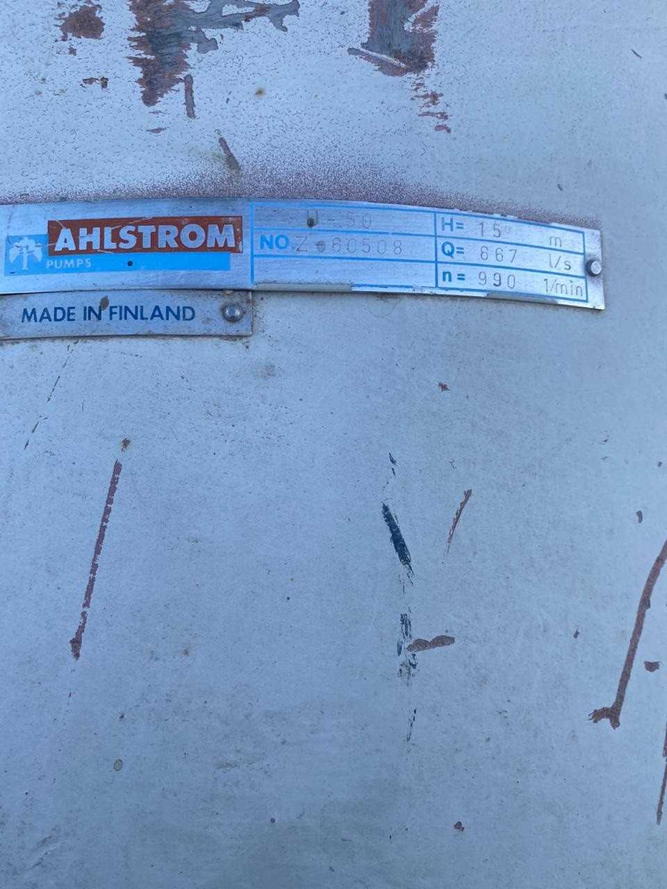 20 IN AHLSTROM PUMP SS - PUMPS