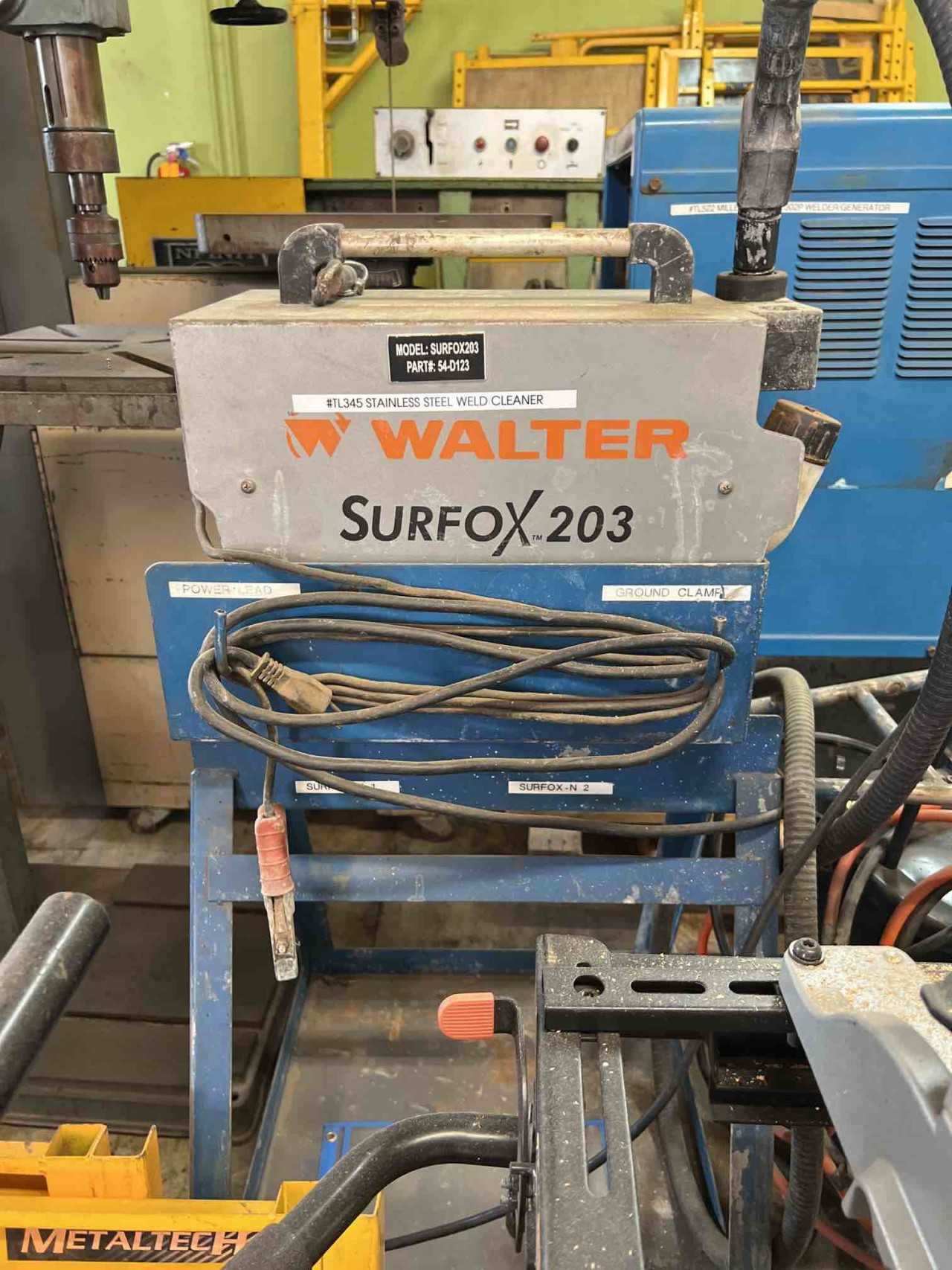 Walter Surfox 203 Stainless Steel Weld Cleaner - WELDING EQUIPMENT