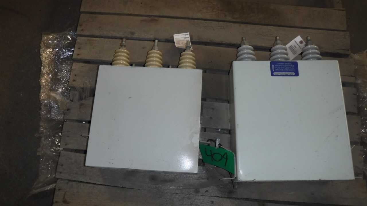 Lot of two 150 KVAC ABB FilmVar Capacitor - AUTOMATION & CONTROLS