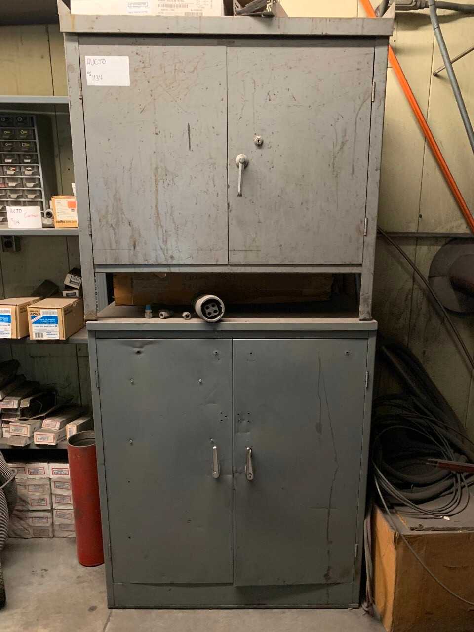 CABINETS WITH CONTENTS - INDUSTRIAL PARTS