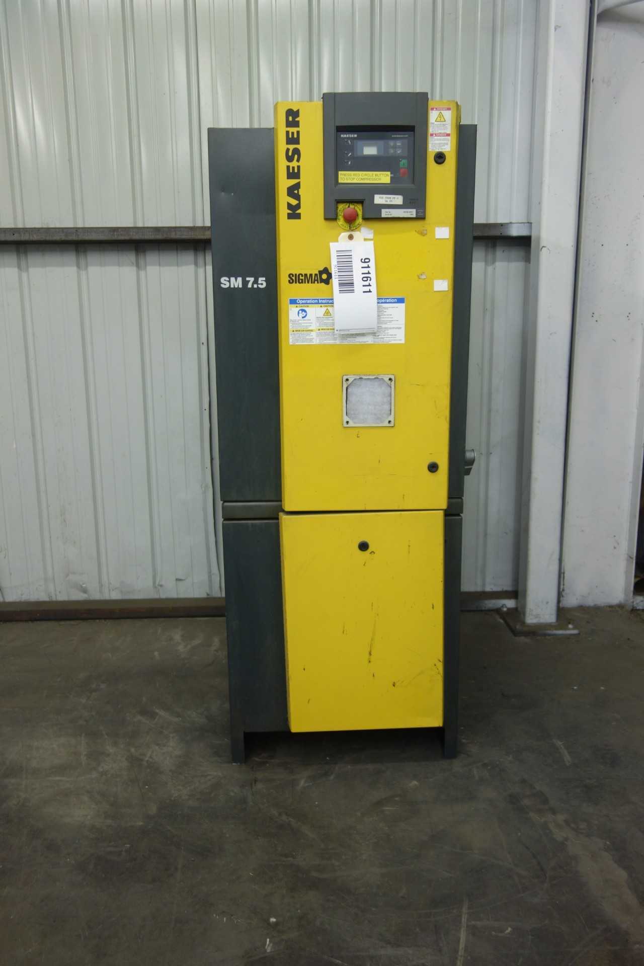 KAESER AIRCENTER SM 7.5 ROTARY SCREW AIR COMPRESSOR - AIR COMPRESSORS