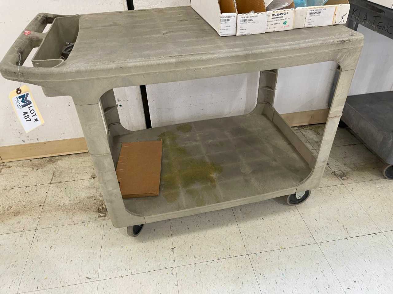 Plastics Rolling Cart No Contents - ROLLING CARTS