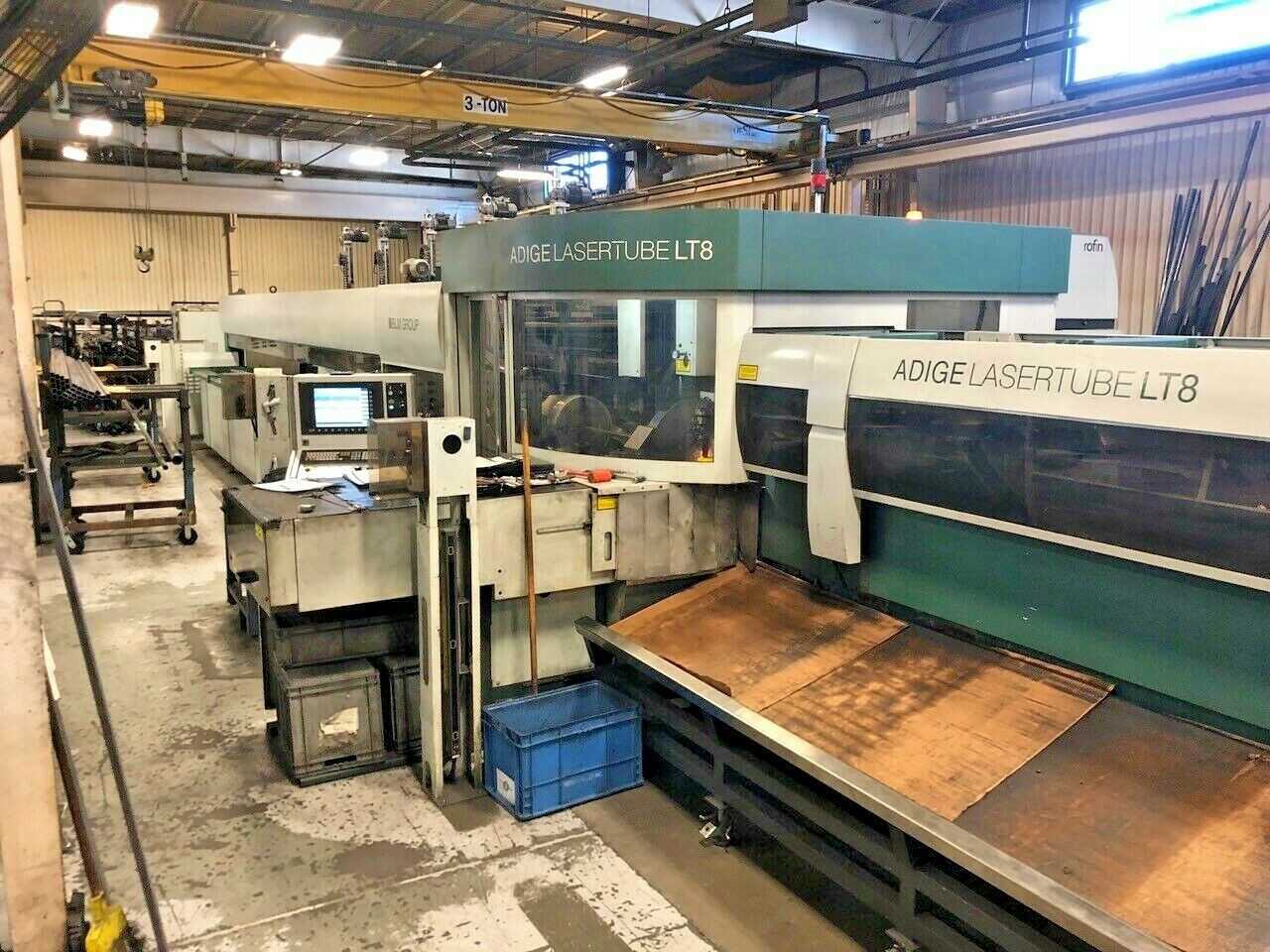 BLM Adige LT8 Tube Laser, Year 2008 - LASER CUTTING MACHINES