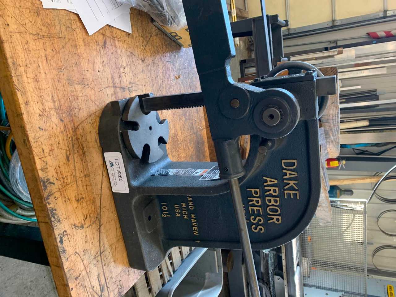 Dake Arbor Press No. 1 1/2 - MECHANICAL STAMPING PRESSES
