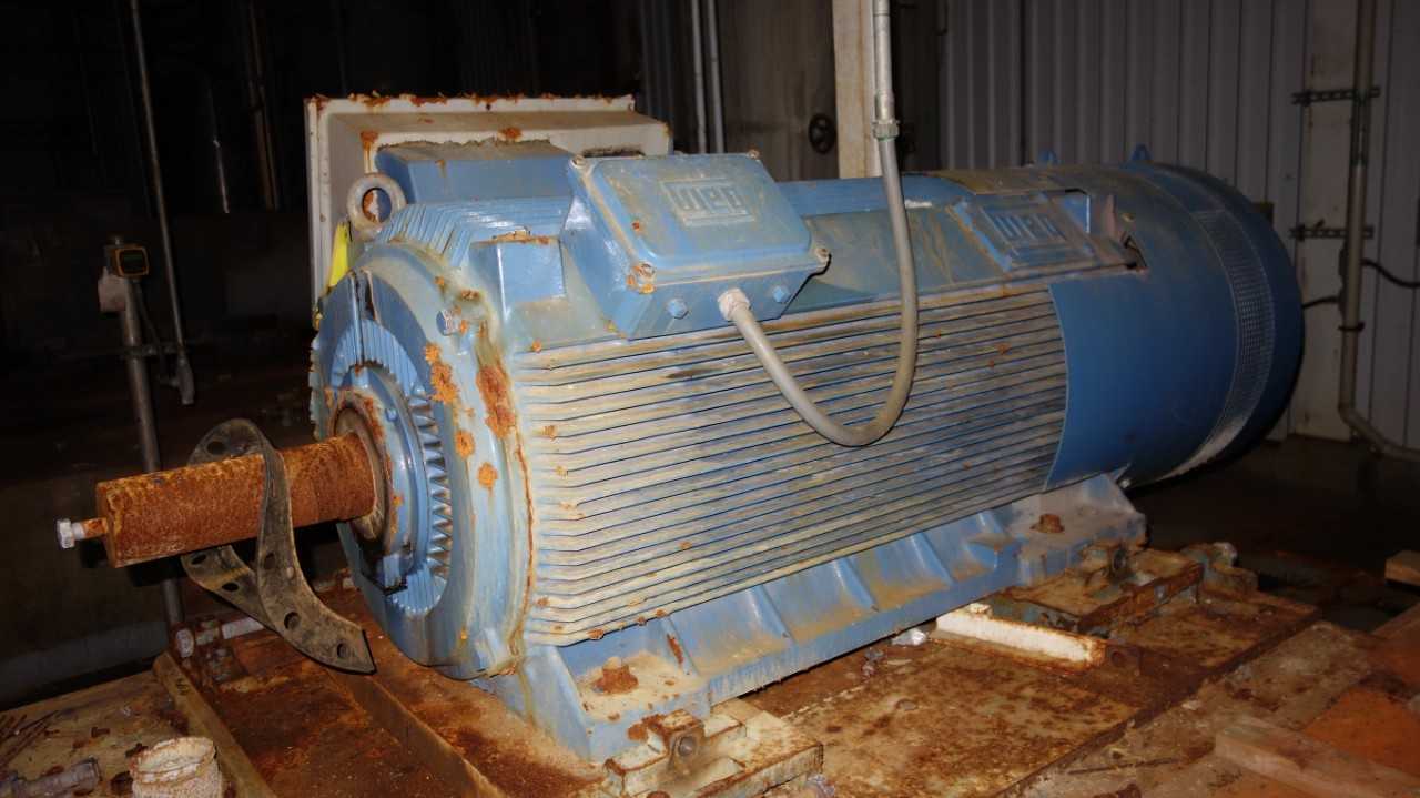 WEG HGF 5810 500HP 460V-AC ELECTRIC MOTOR - ELECTRIC MOTORS