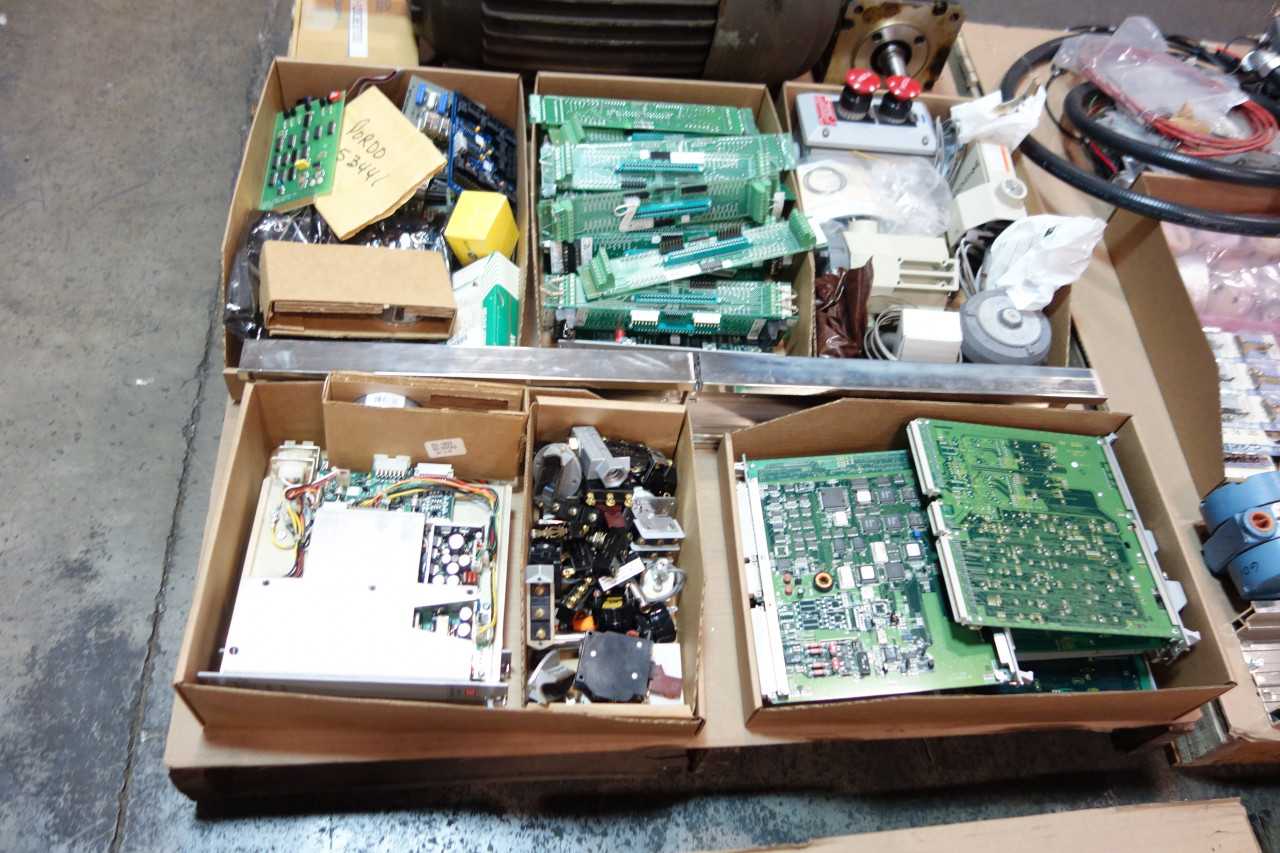 4 PALLETS OF ASSORTED ELECTRICAL, AUTOMATION, CONTROLS - ELECTRICAL COMPONENTS