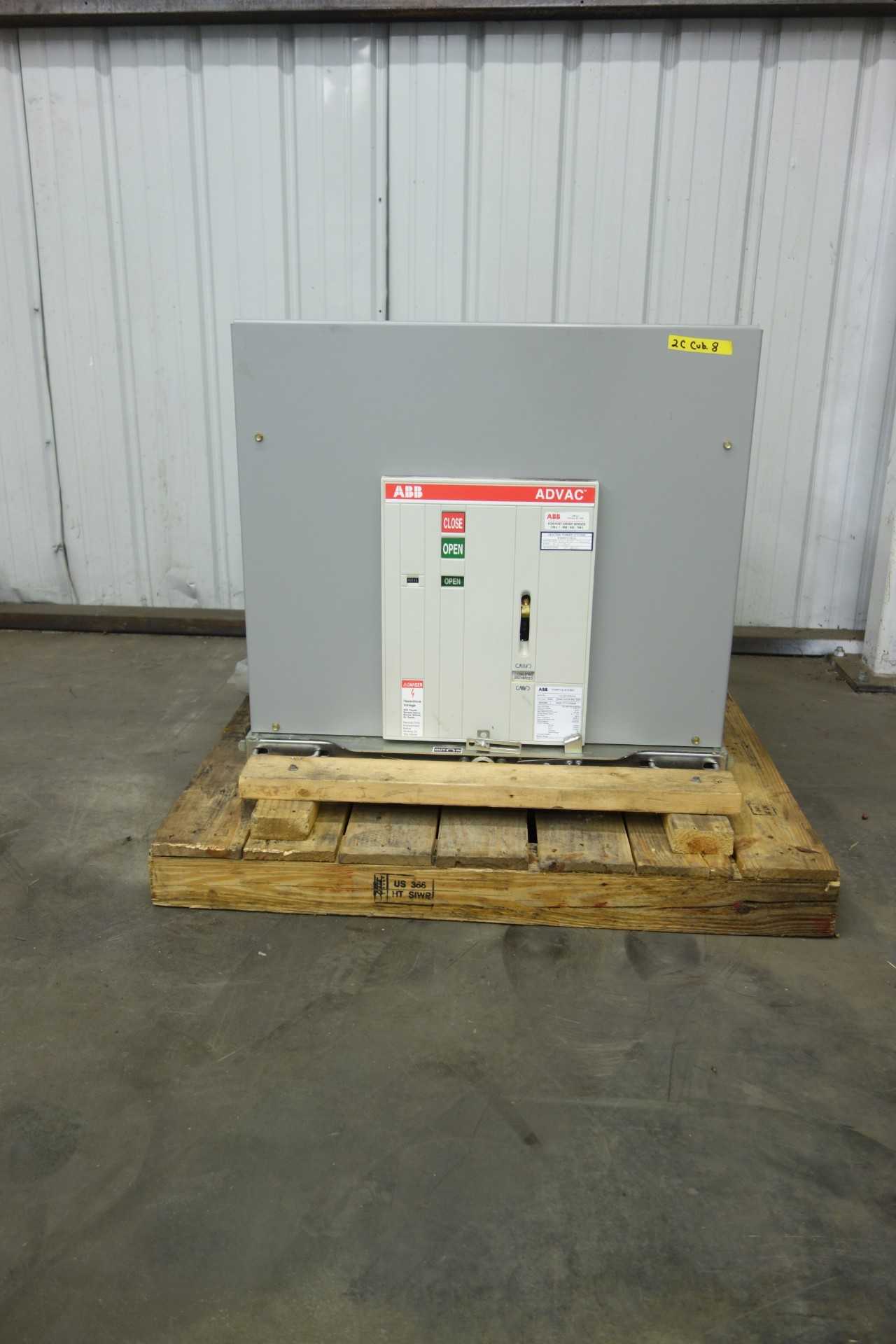 ABB ADVAC AA3D1777XX0000P MEDIUM VOLTAGE VACUUM POWER CIRCUIT BREAKER - CIRCUIT BREAKERS