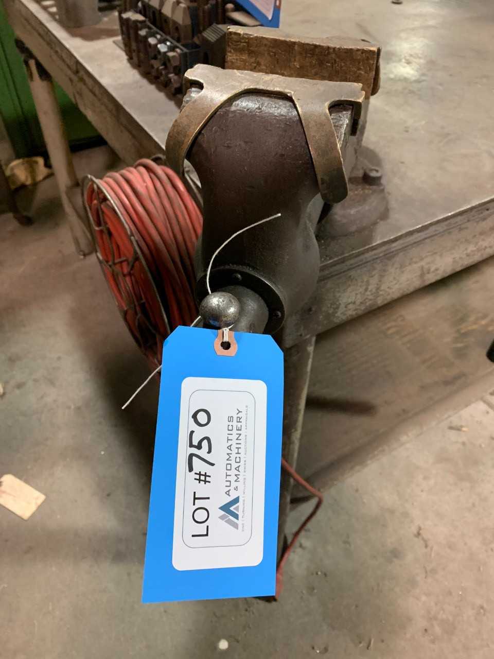 Large Welding Bench w/ Vise - WELDING EQUIPMENT