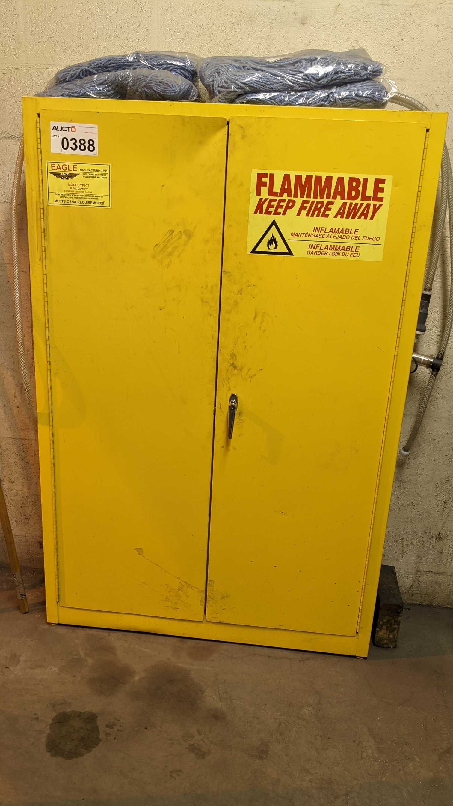 CABINET WITH CONTENTS - TOOL STORAGE