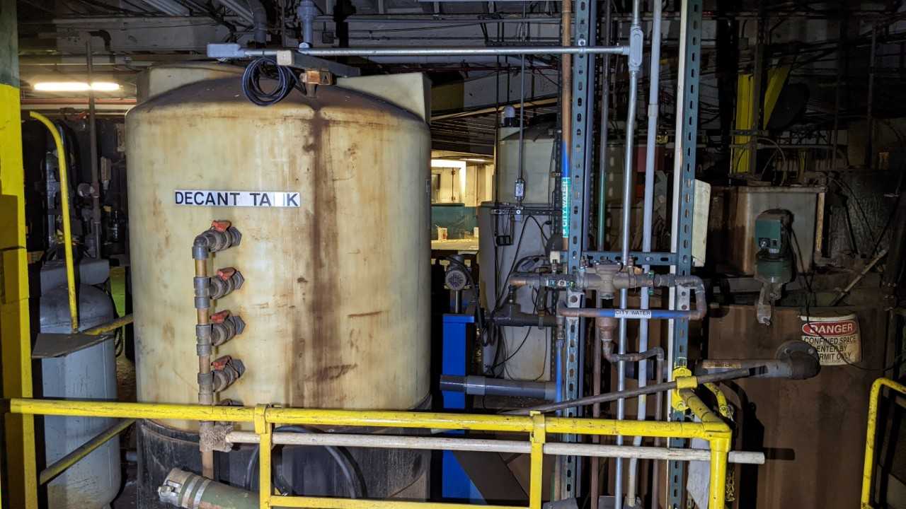 Wastewater treatment operation filtration process - PROCESS EQUIPMENT