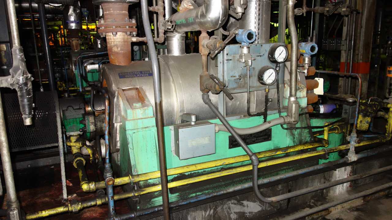 PACIFIC PUMPS SIZE 4SRL BFI BOILER FEED PUMP 758GPM - MISCELLANEOUS