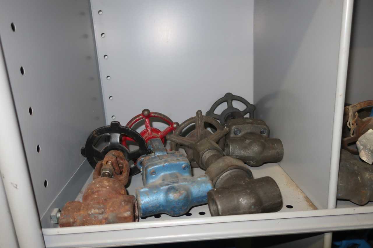LOT OF ASSORTED VALVES - VALVES