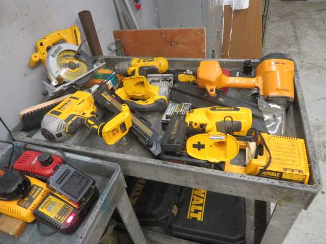 Hand Tools, carts and contents - MISCELLANEOUS