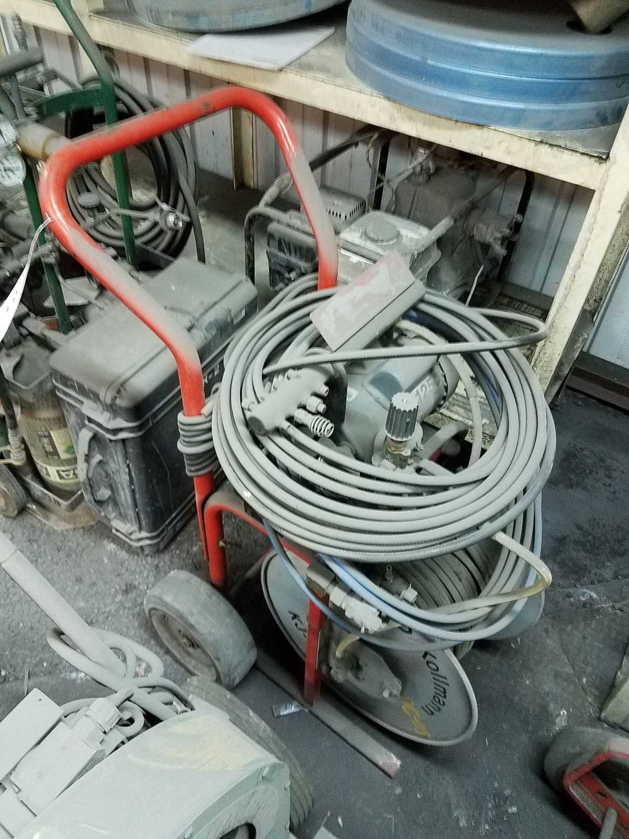 Water jetter drain cleaner, 1-1/2hp 115V-AC - PLANT & FACILITY Water jetter drain cleaner, 1-1/2hp 115V-AC - PLANT & FACILITY