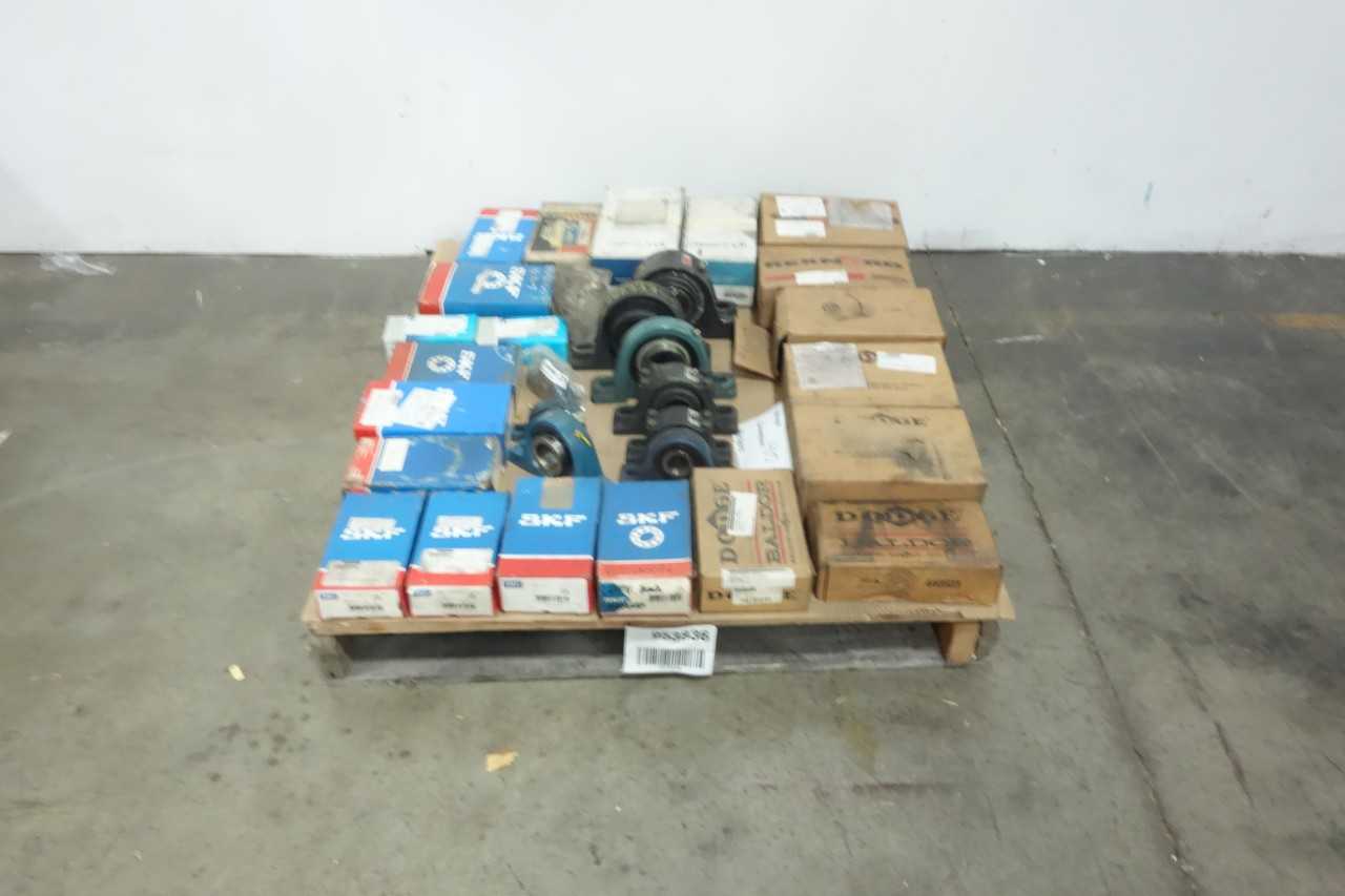 PALLET OF ASSORTED PILLOW BLOCK BEARINGS - BEARINGS