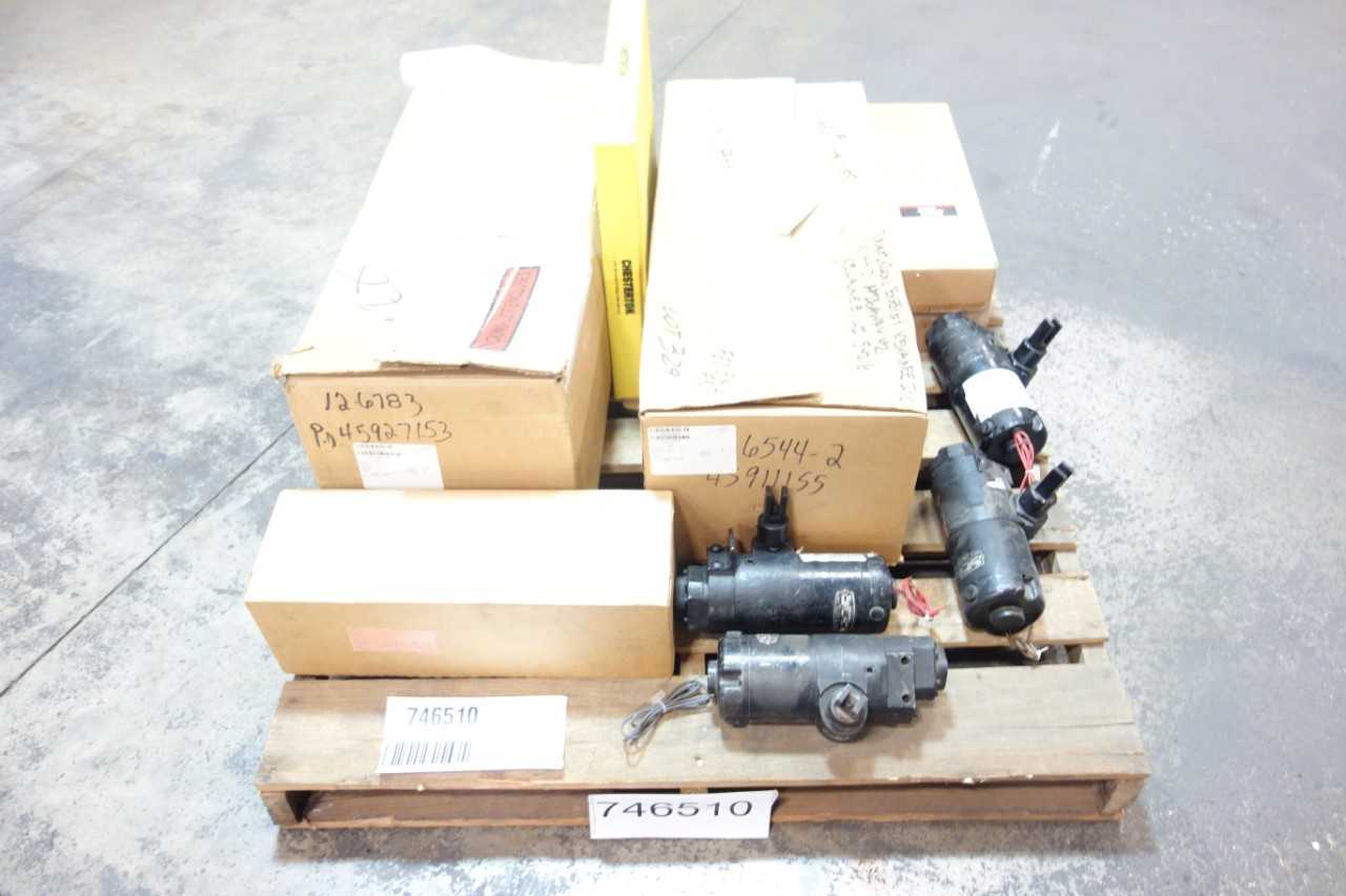 1 PALLET OF ASSORTED PUMPS, CYLINDERS, FILTER ELEMENTS- BALDWIN, SHEFFER, JOHN S BARNES - PNEUMATIC FILTER ELEMENTS