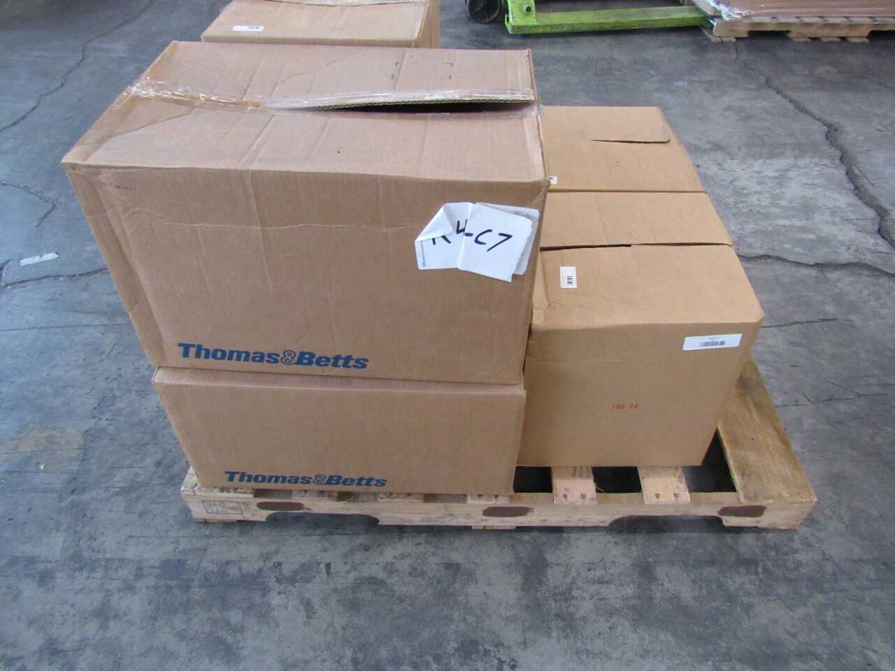 Pallet of 244x Assorted Lights & Electrical Conduit/Fittings - LIGHTING