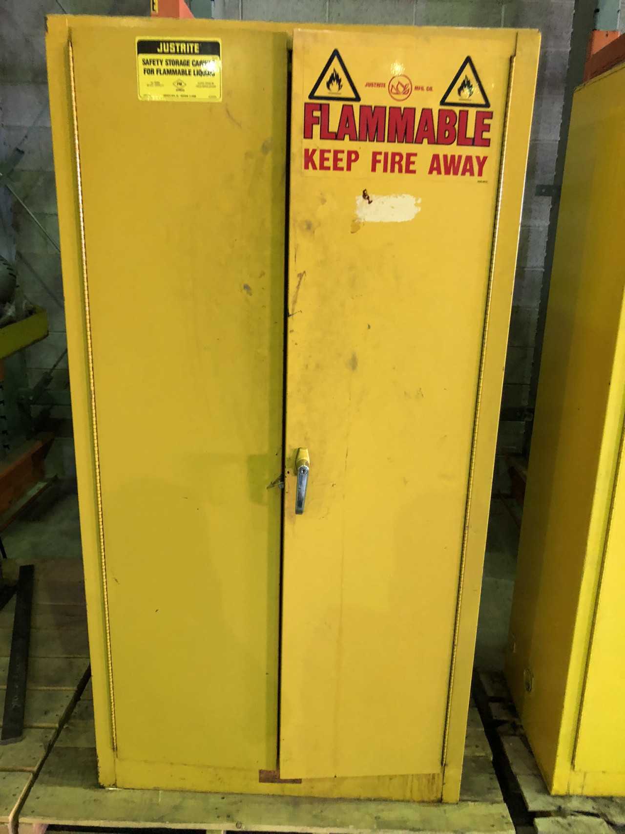 Flammable Cabinet (Lot of 2) - TOOL STORAGE