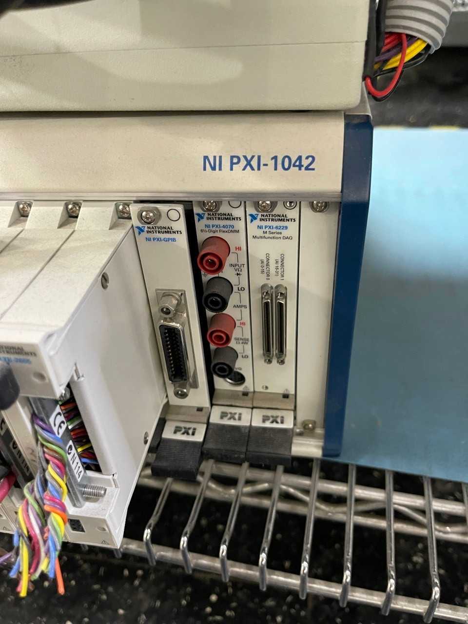 National Instruments NI-PXI-1042 Chassis W/Cards and  SCXI-1000 Power Supply - ELECTRIC POWER TOOLS